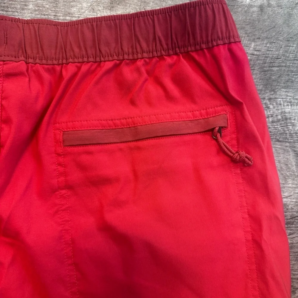 The North Face Class V Relaxed Fit Pull On Horizon Red Shorts Mens Sz. L